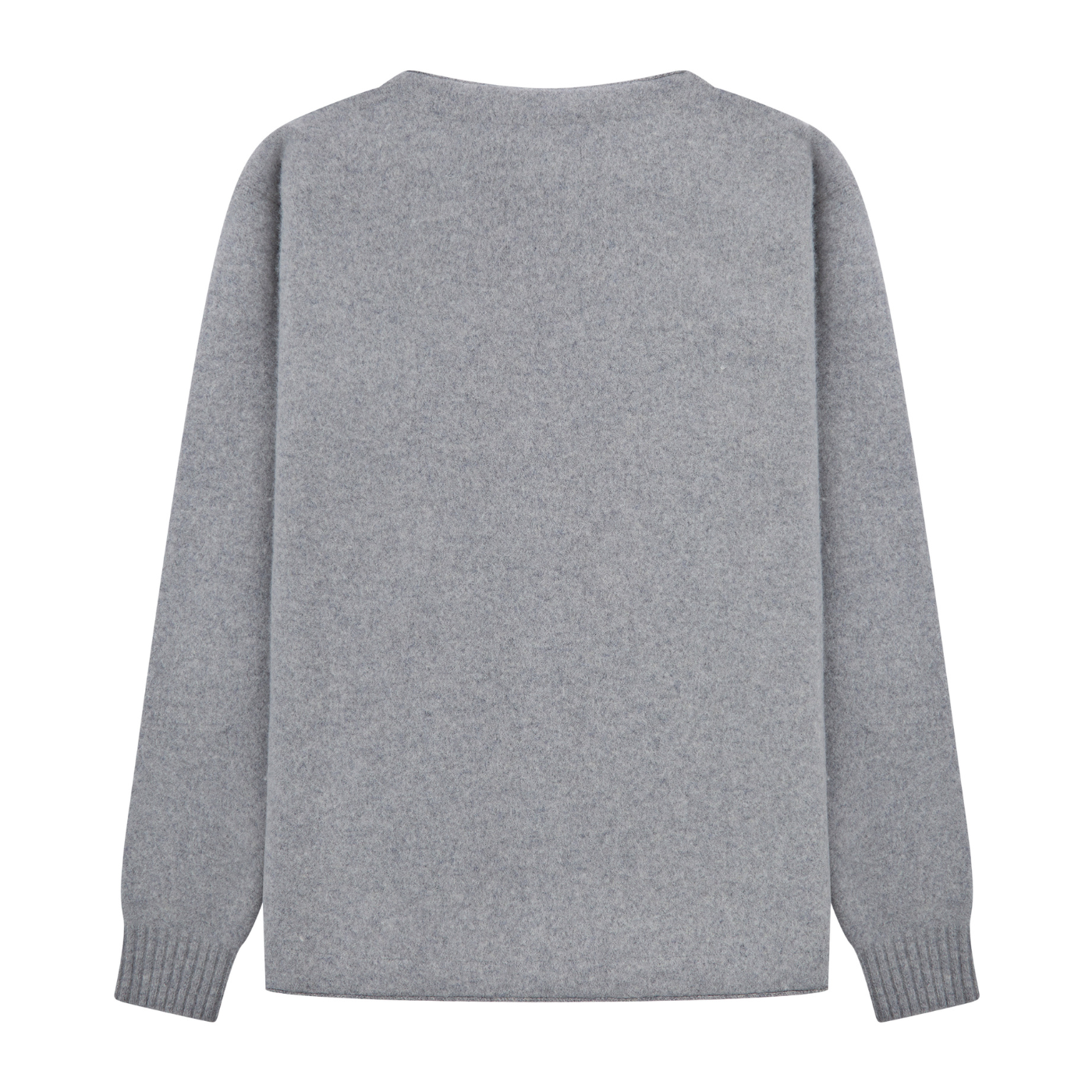 Grey Cardigan on a white background