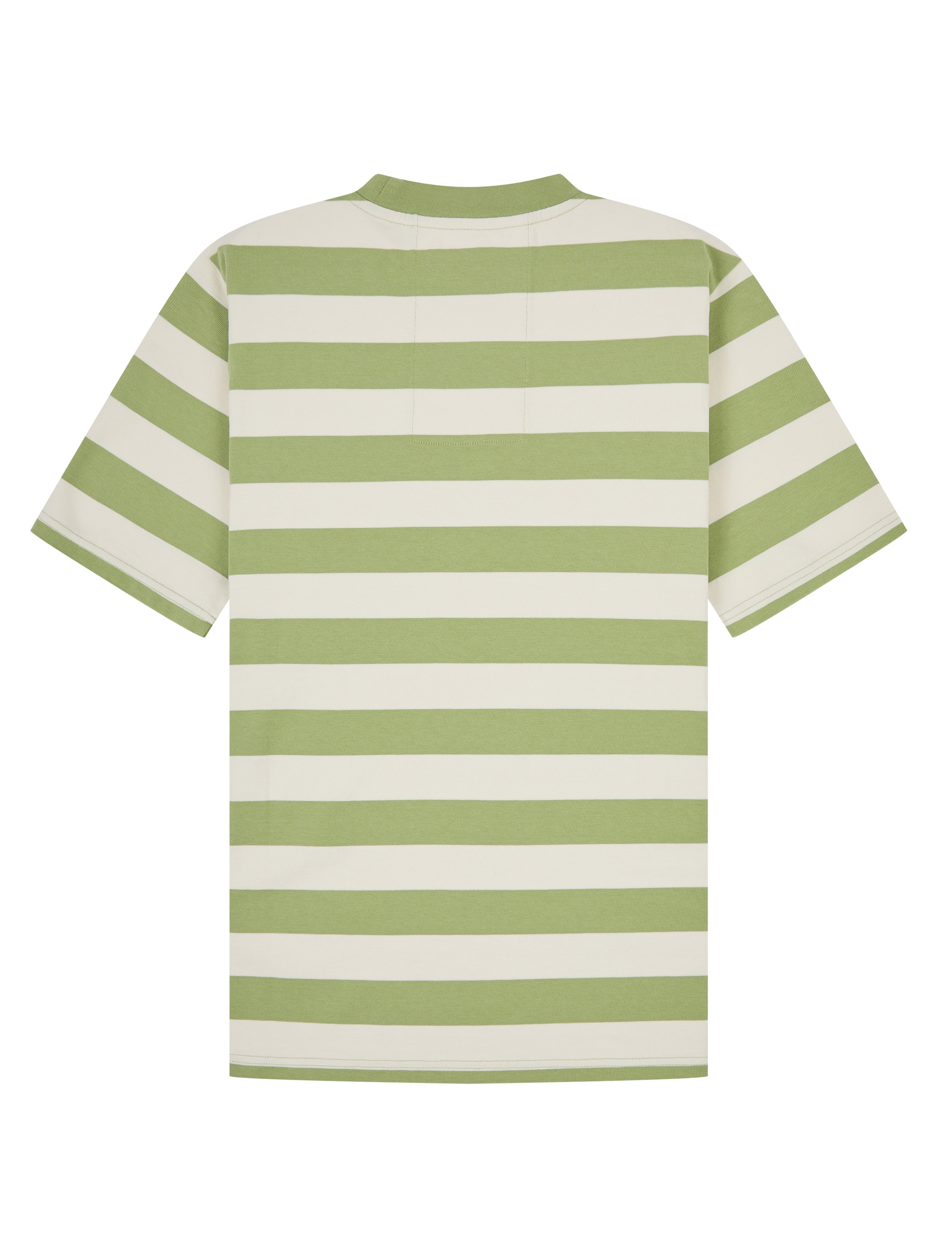 ELDER STRIPE TEE TURTLE GREEN