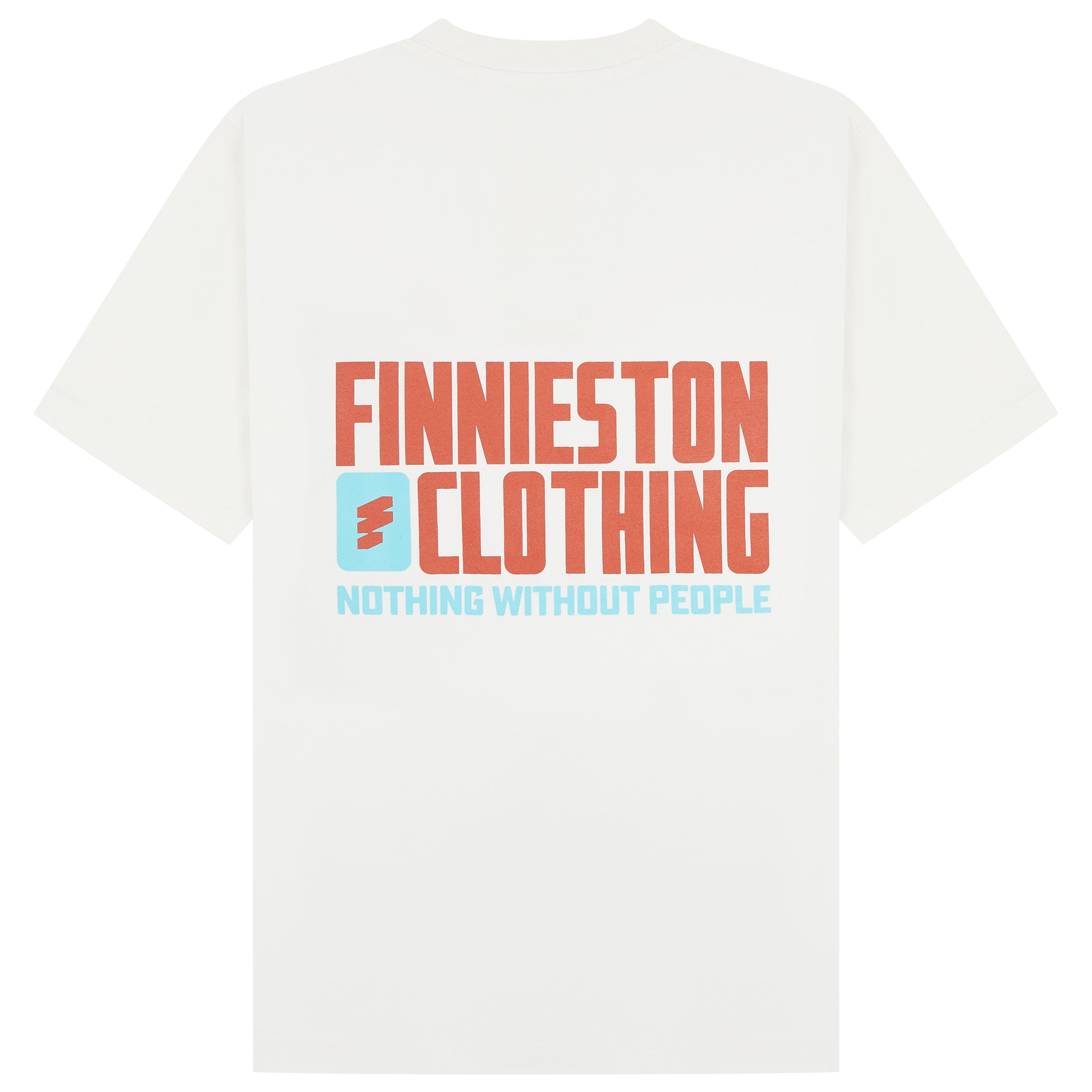 Organic cotton back logo tee