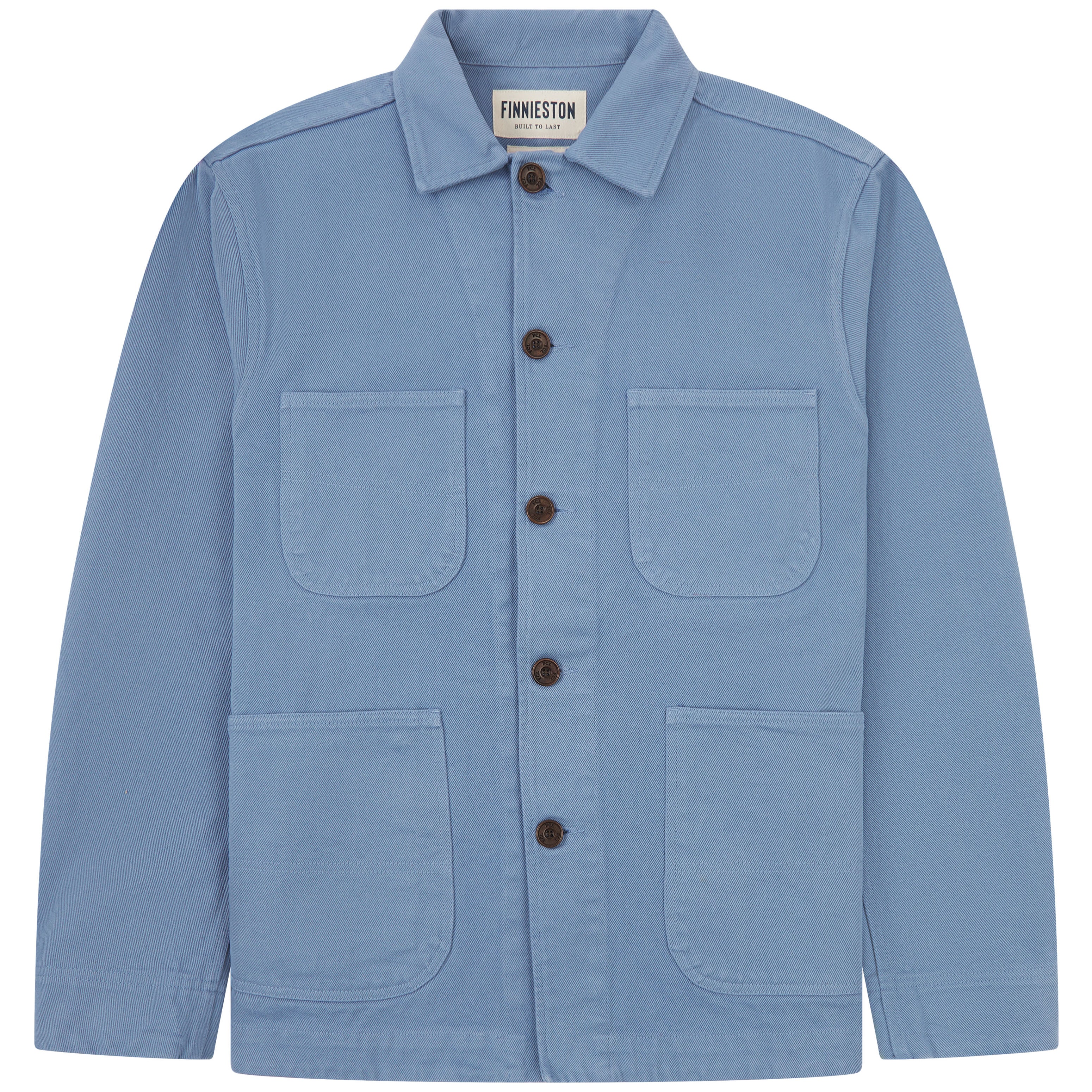 HARDGATE CHORE COAT MANOR BLUE FRONT