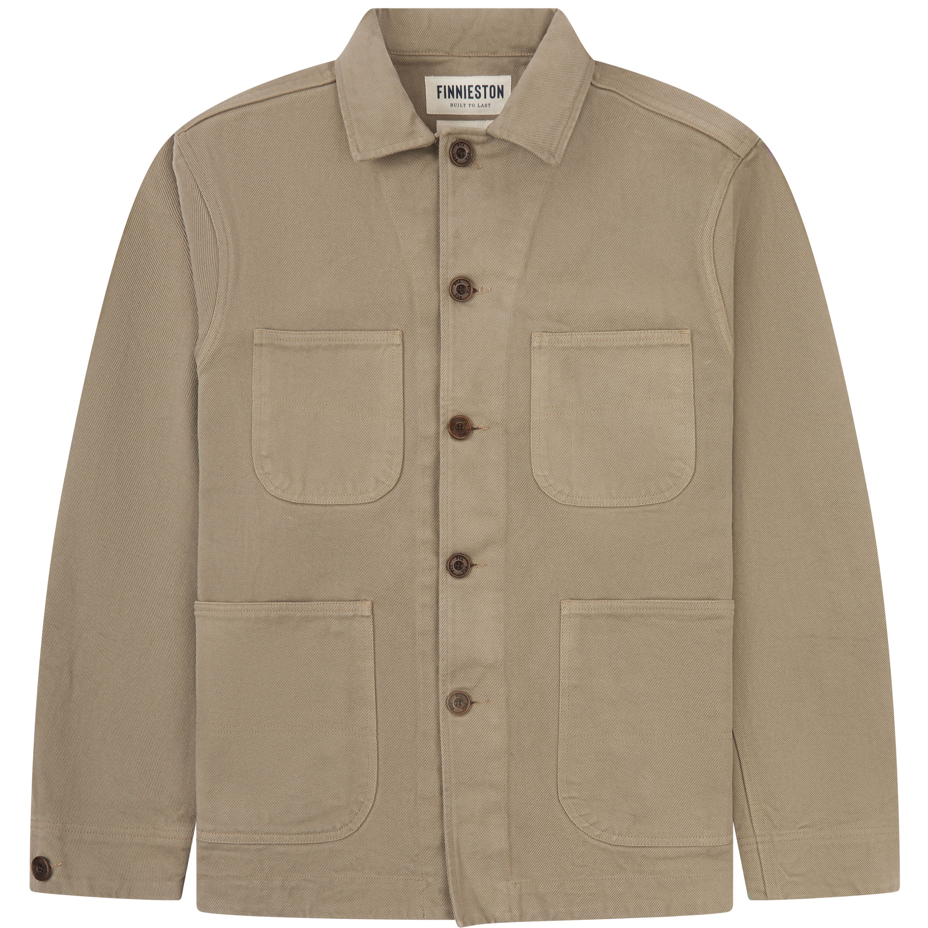 HARDGATE CHORE COAT TIMBERWOLF FRONT