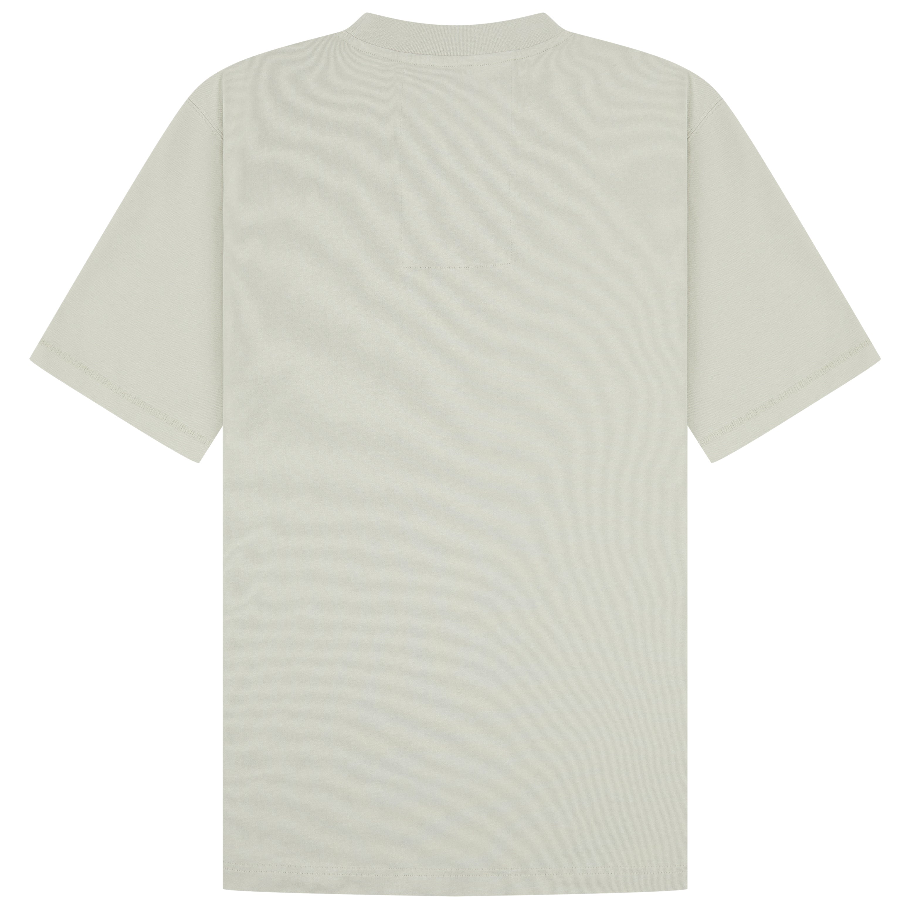 Grey t-shirt on a white background