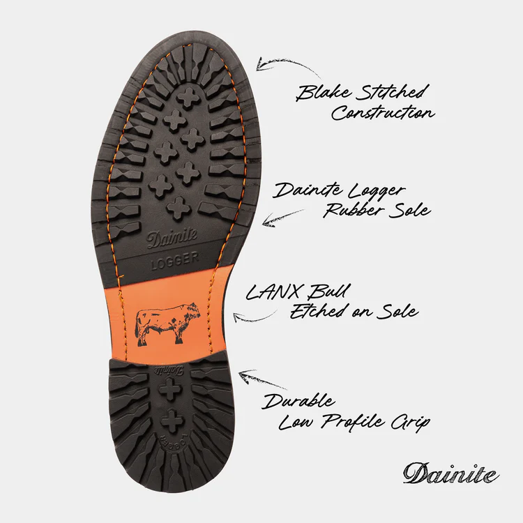 LANX GARSTANG LEATHER BOOTS CARAMEL