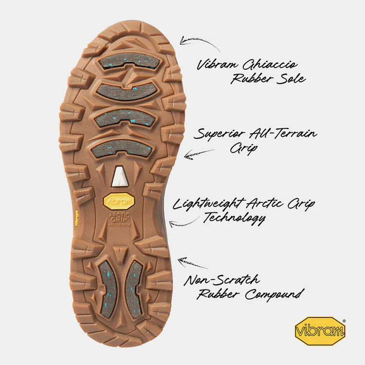 LANX RIBCHESTER LEATHER BOOTS CONKER