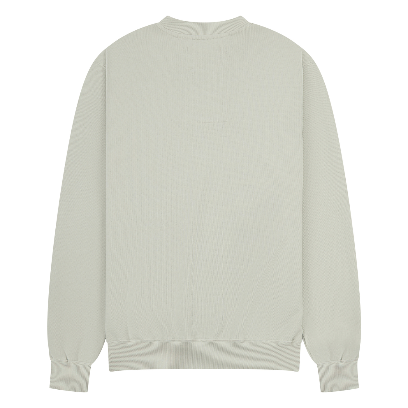 Light gray sweatshirt on a white background