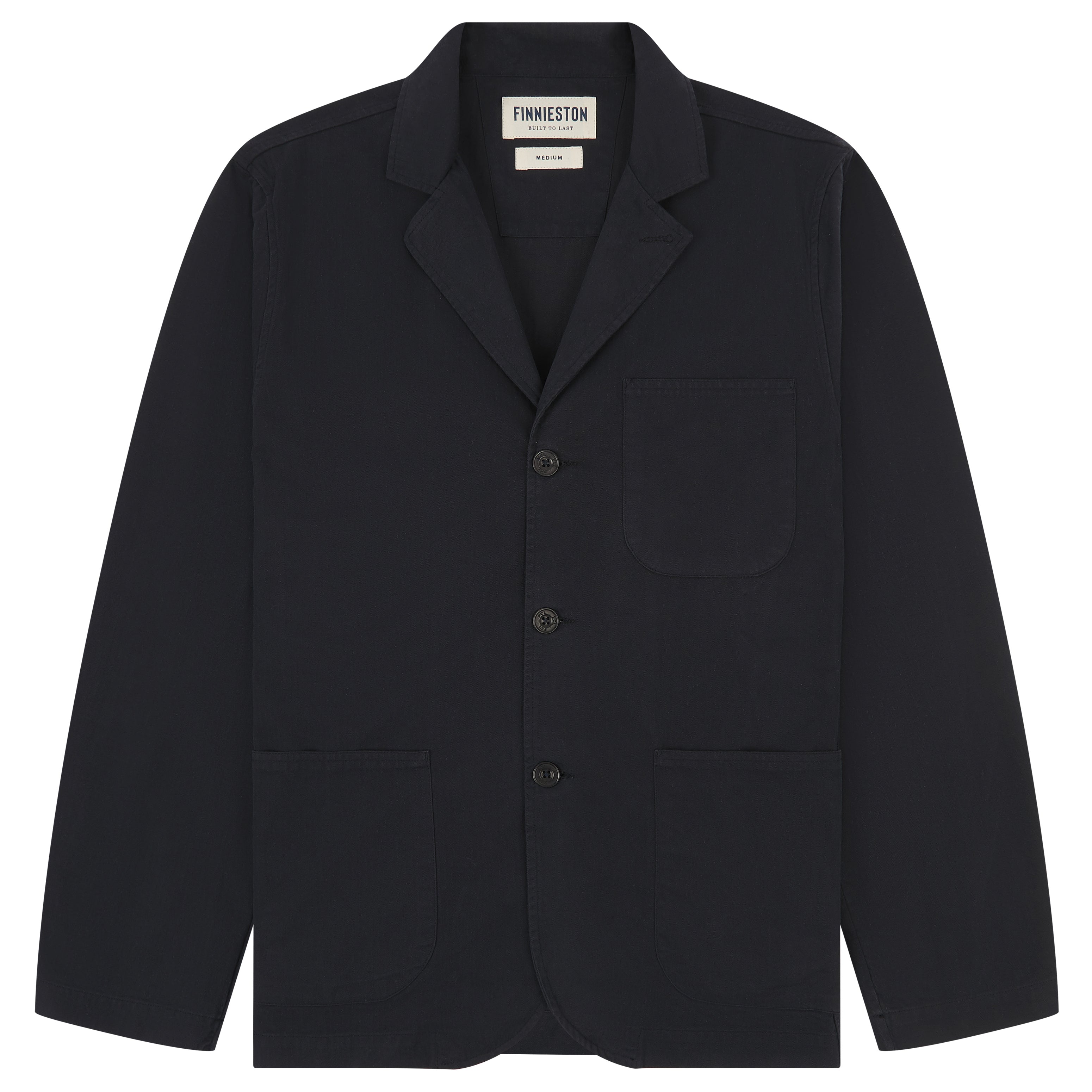 MCCOY JACKET NAVY FRONT