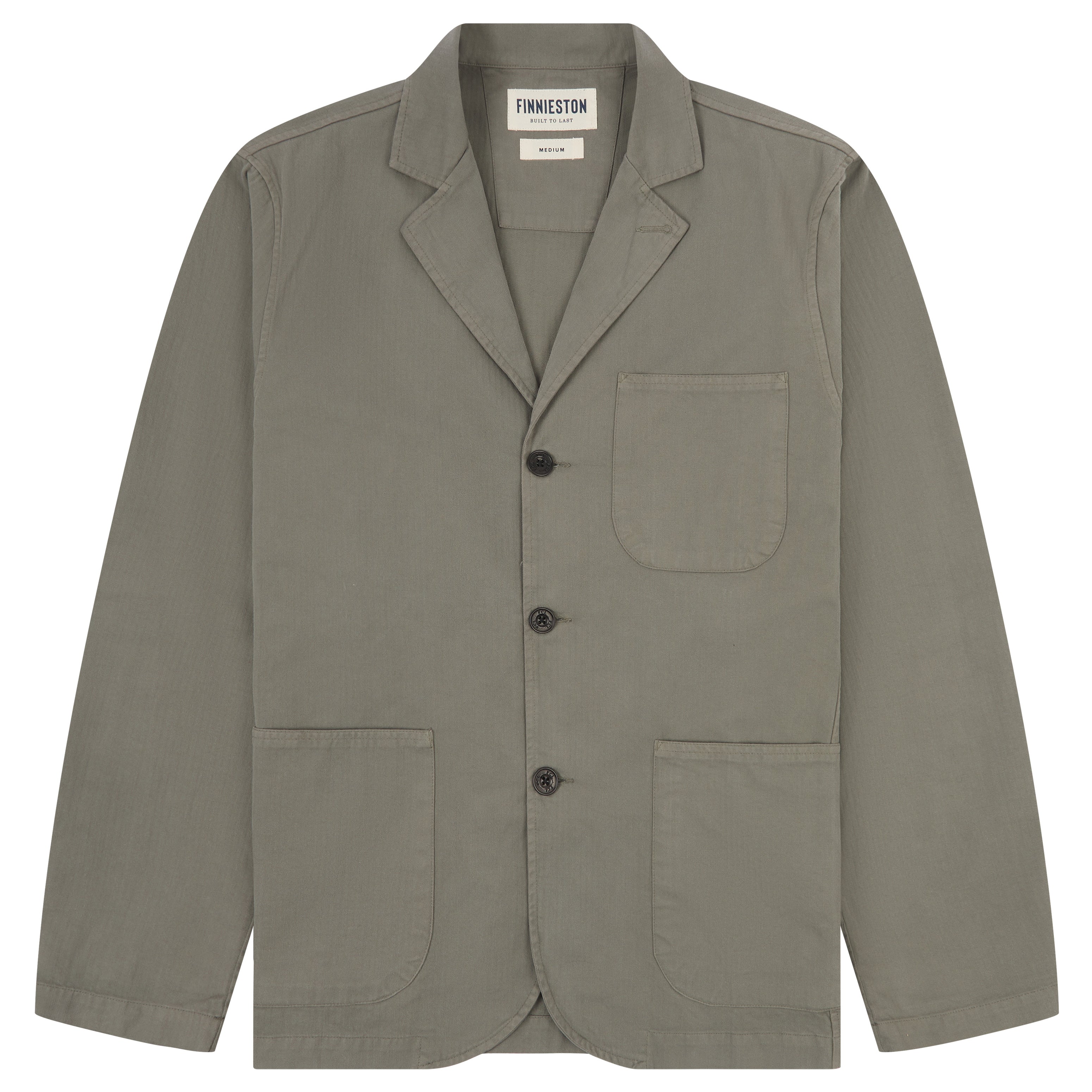 MCCOY JACKET ULTIMATE GREY FRONT
