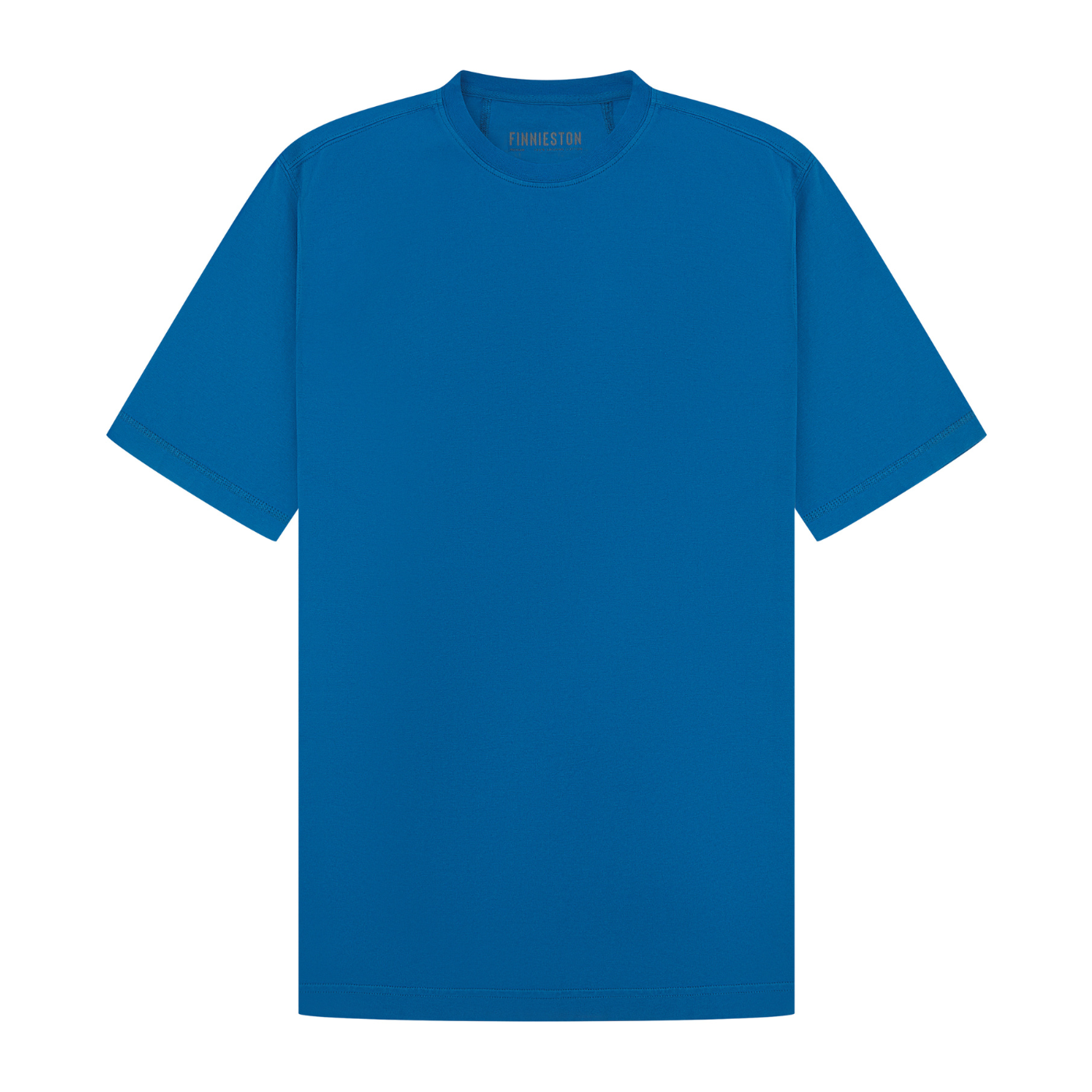 Blue t-shirt on a white background
