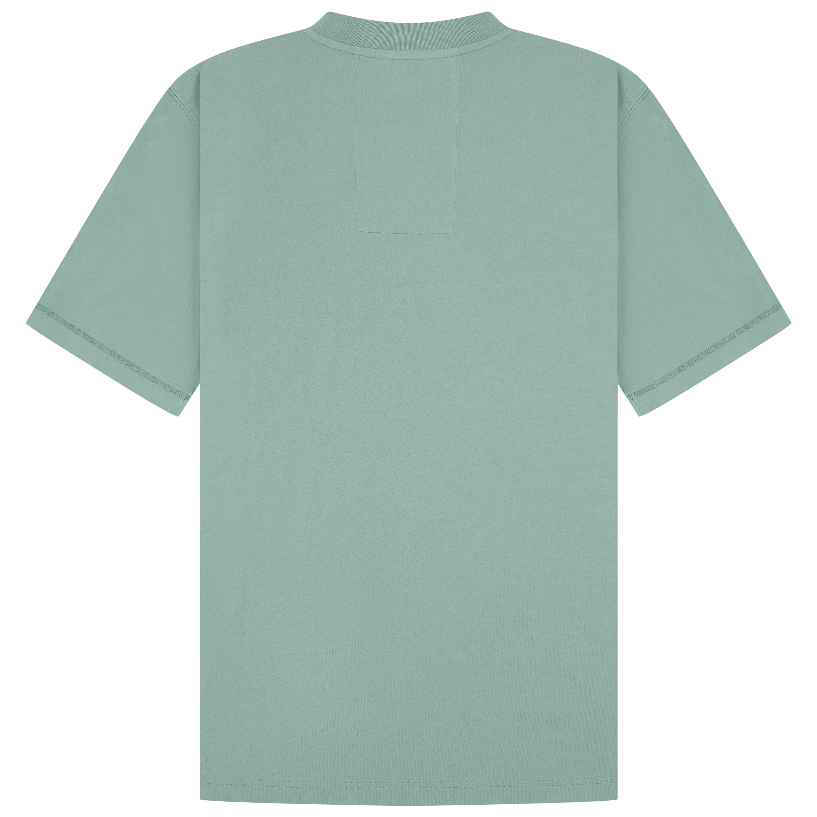 blue t-shirt on a white background