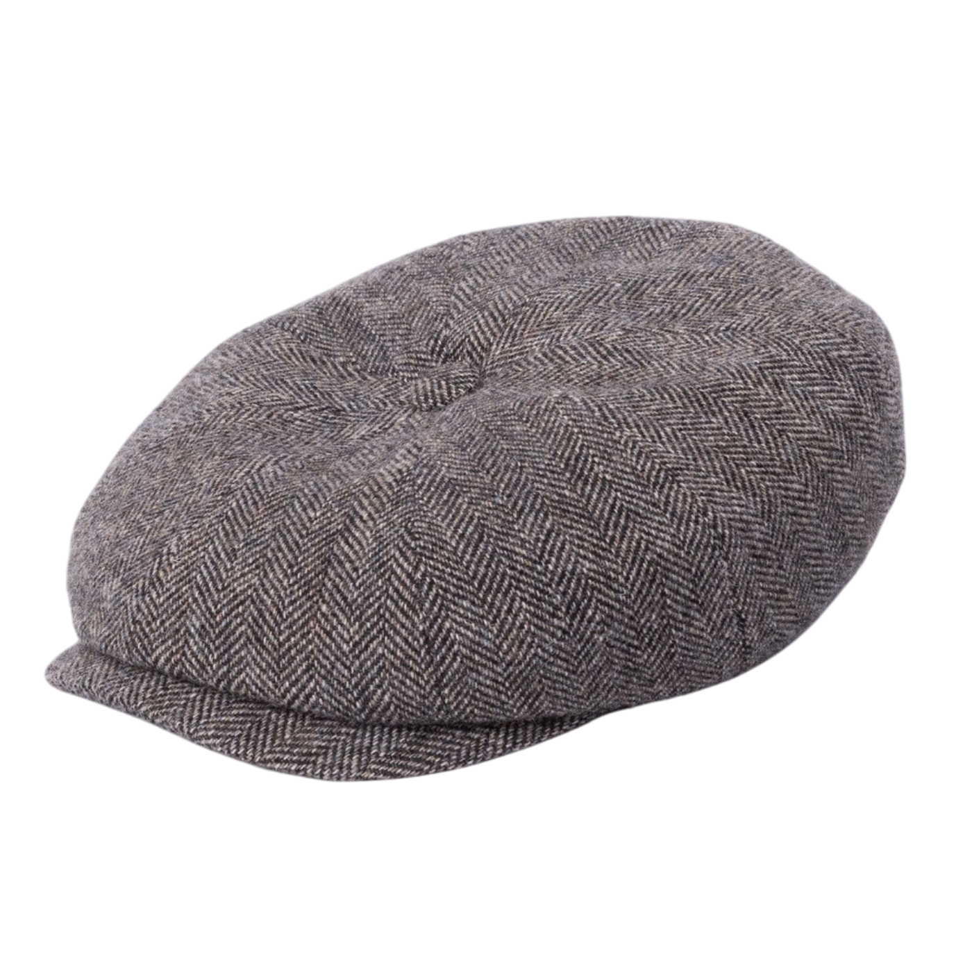 STETSON 6-PANEL CAP HERRINGBONE GREY