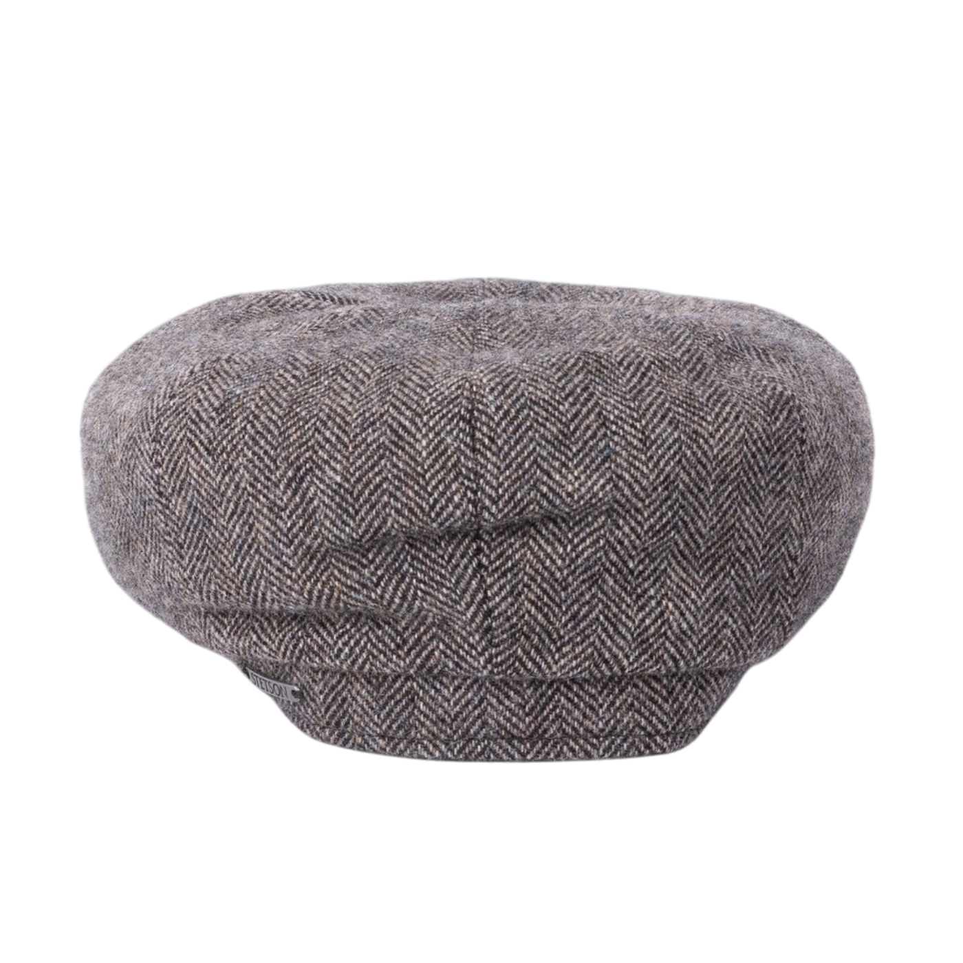 STETSON 6-PANEL CAP HERRINGBONE GREY