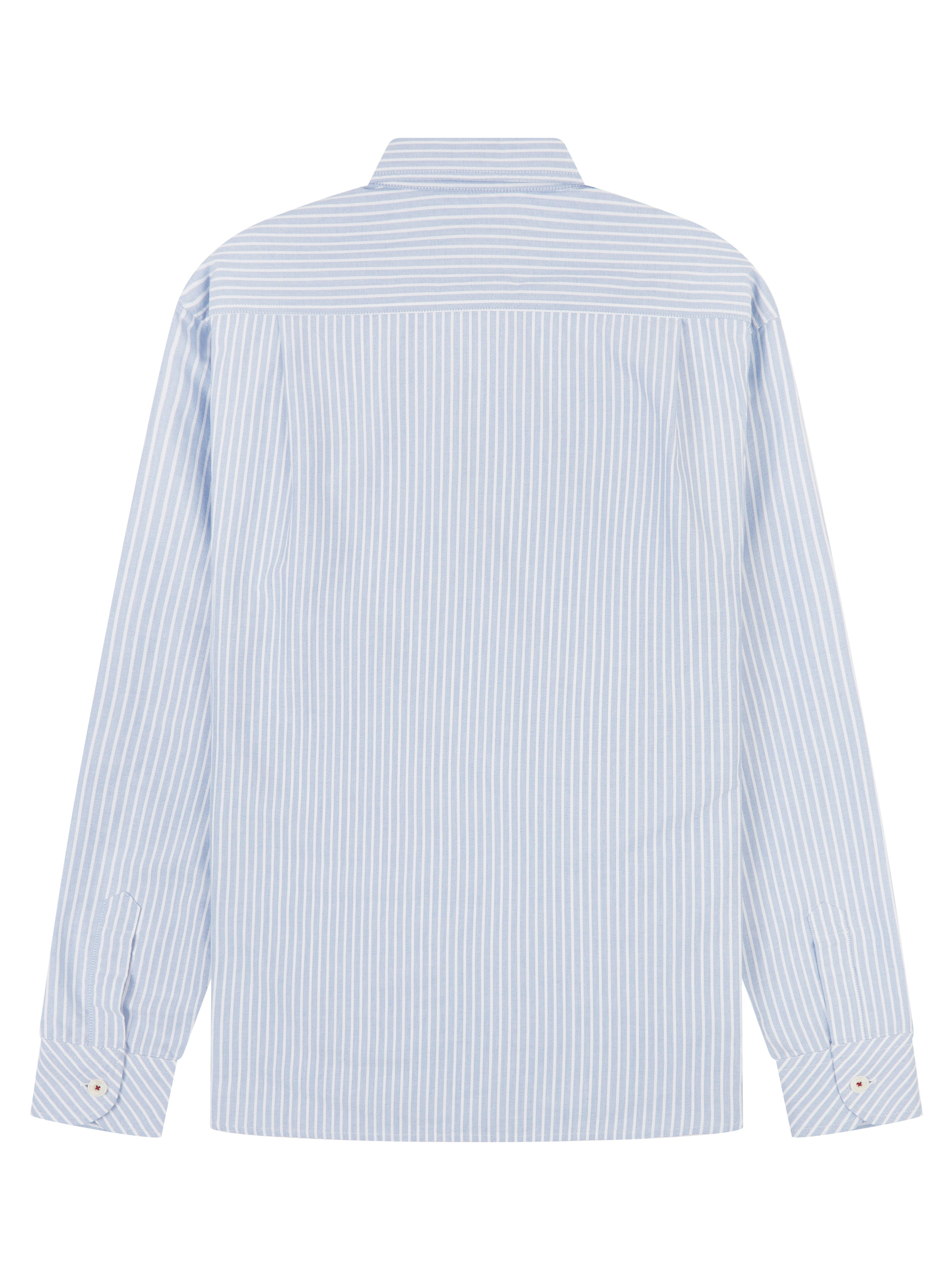 DEANSTON OXFORD SHIRT BLUE STRIPE BACK