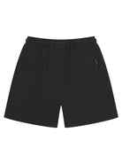 Navy shorts on a white background