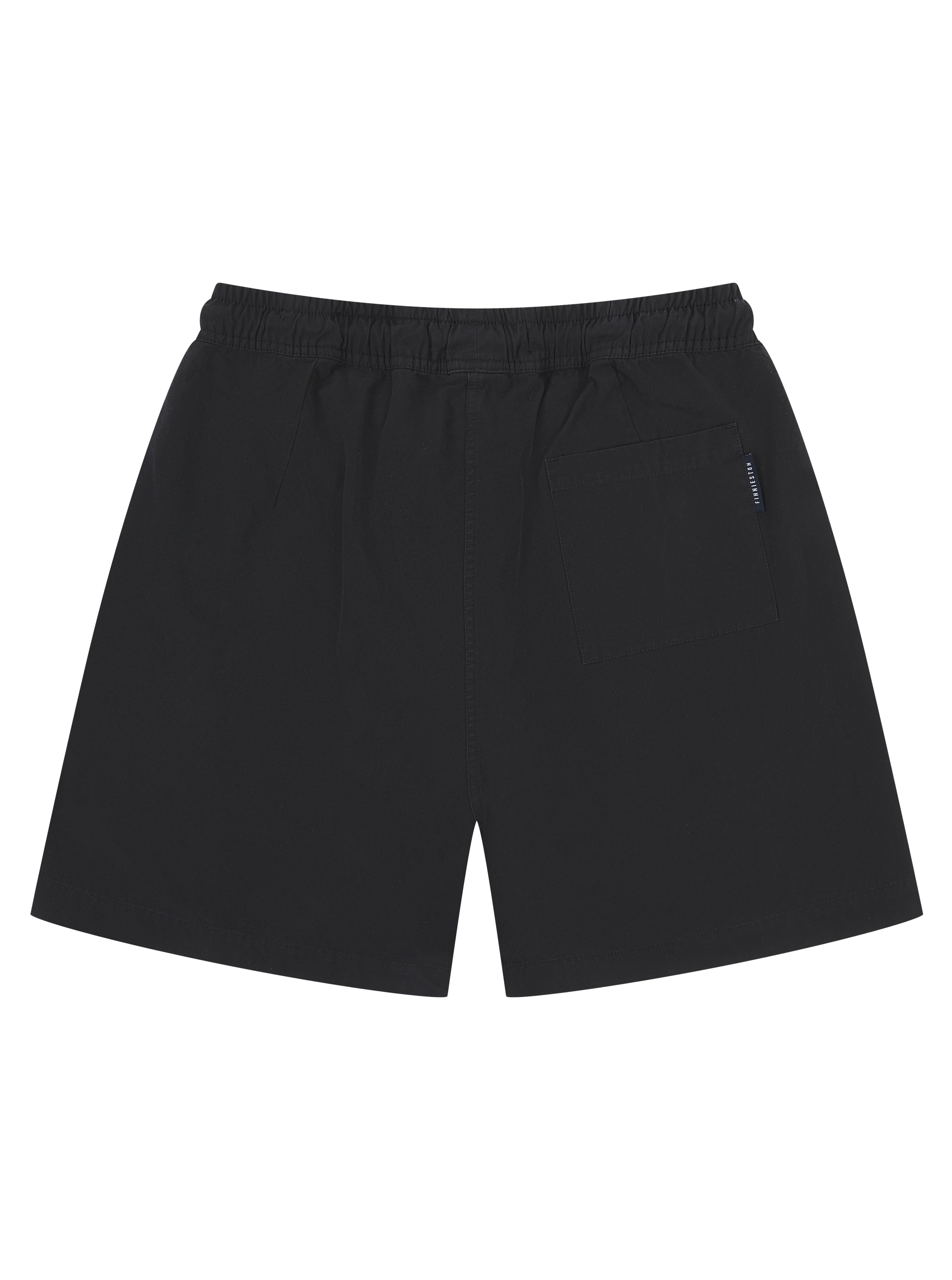 Navy shorts on a white background