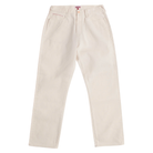 Beige pants on a white background