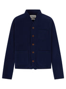 Navy wool cardigan 