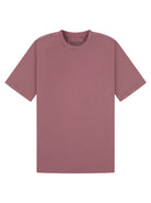 pink organic cotton tee on whit background