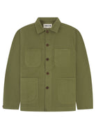 HARDGATE CHORE COAT GREEN FRONT