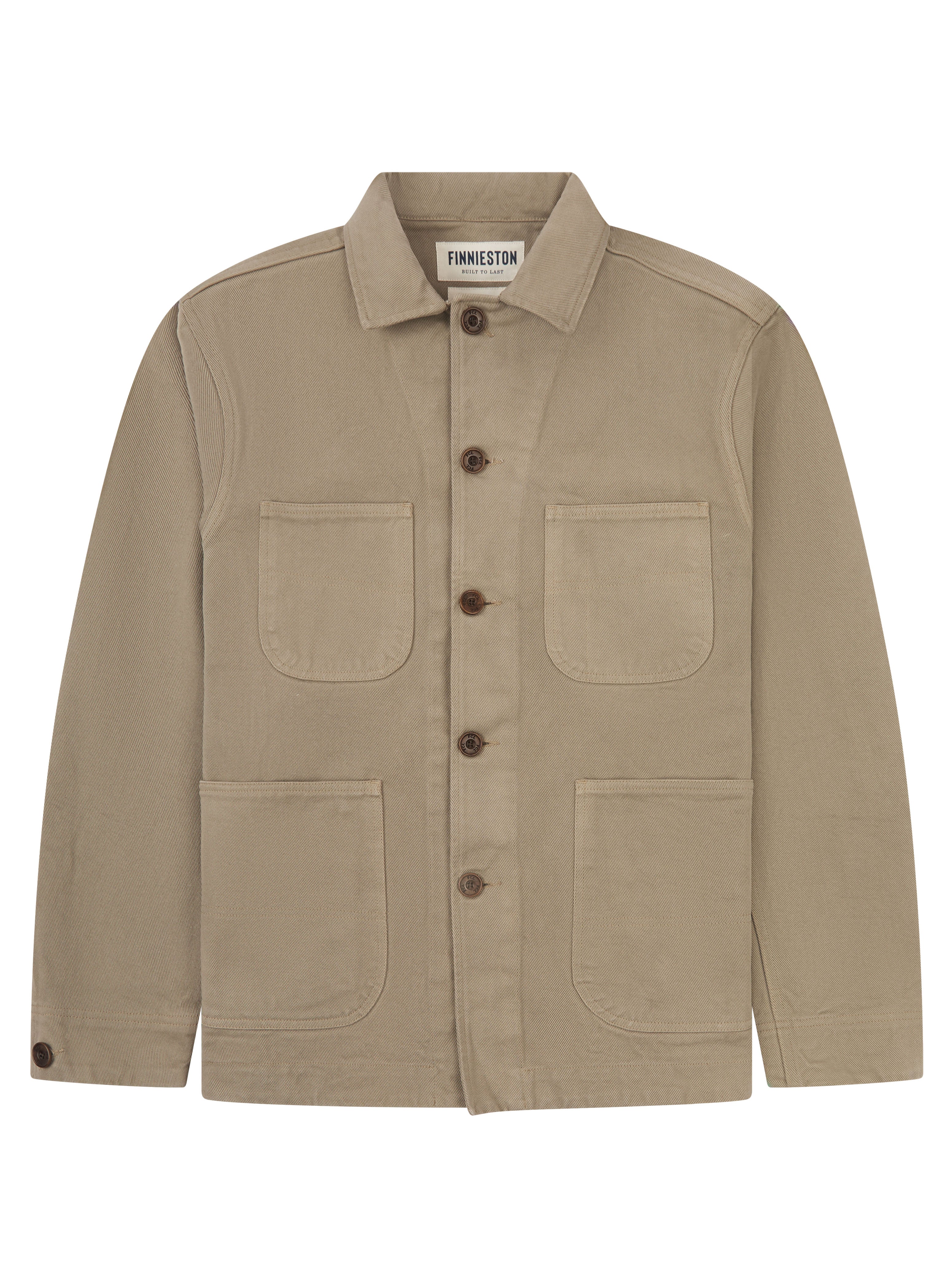 HARDGATE CHORE COAT TIMBERWOLF FRONT