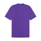 Purple t-shirt on a white background