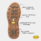 LANX RIBCHESTER LEATHER BOOTS CONKER