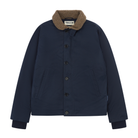 Mallory n1 deck jacket navy blue on a white background