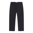 Navy Blue Corduroy Trousers on a white background