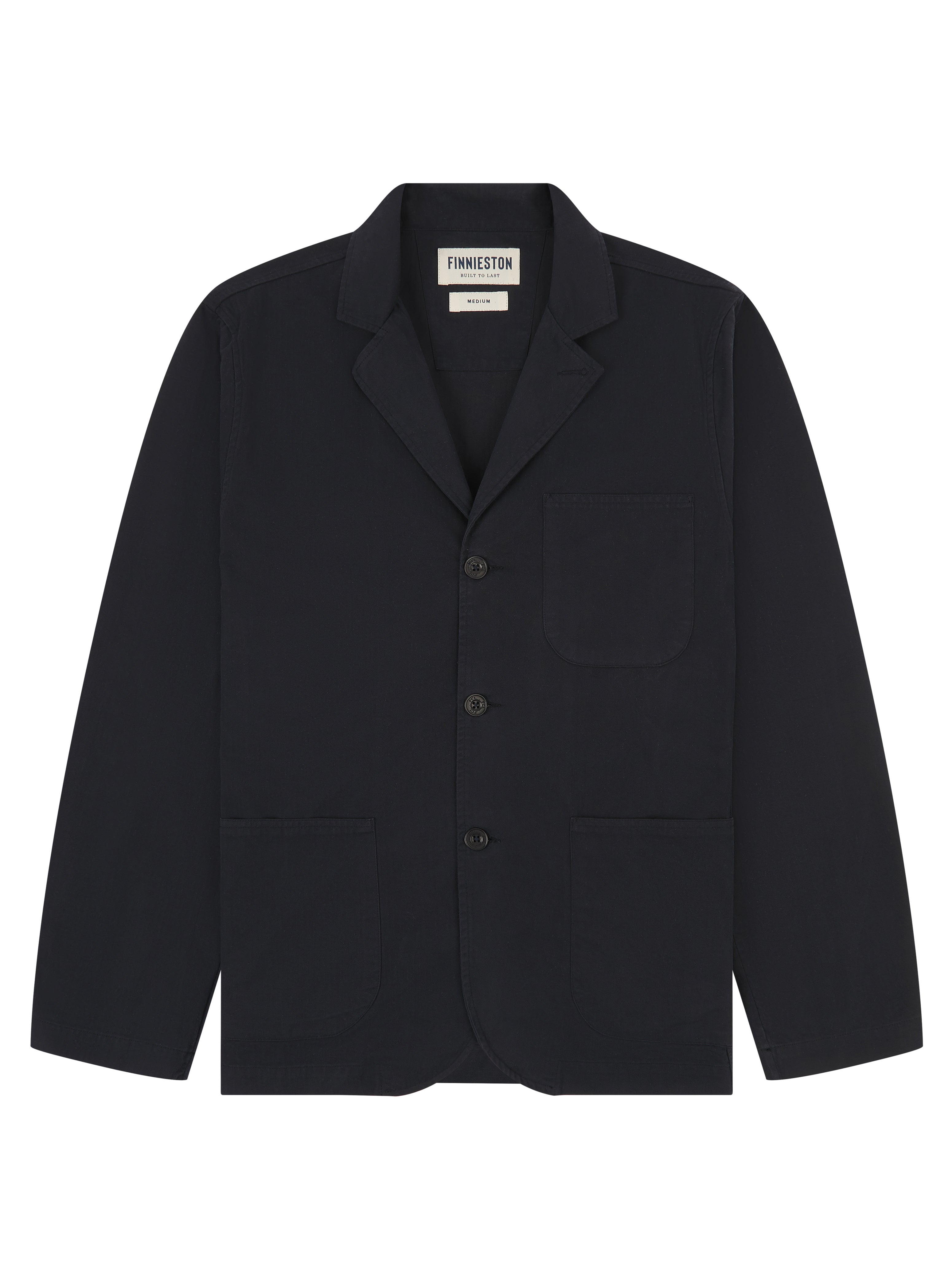 MCCOY JACKET NAVY FRONT