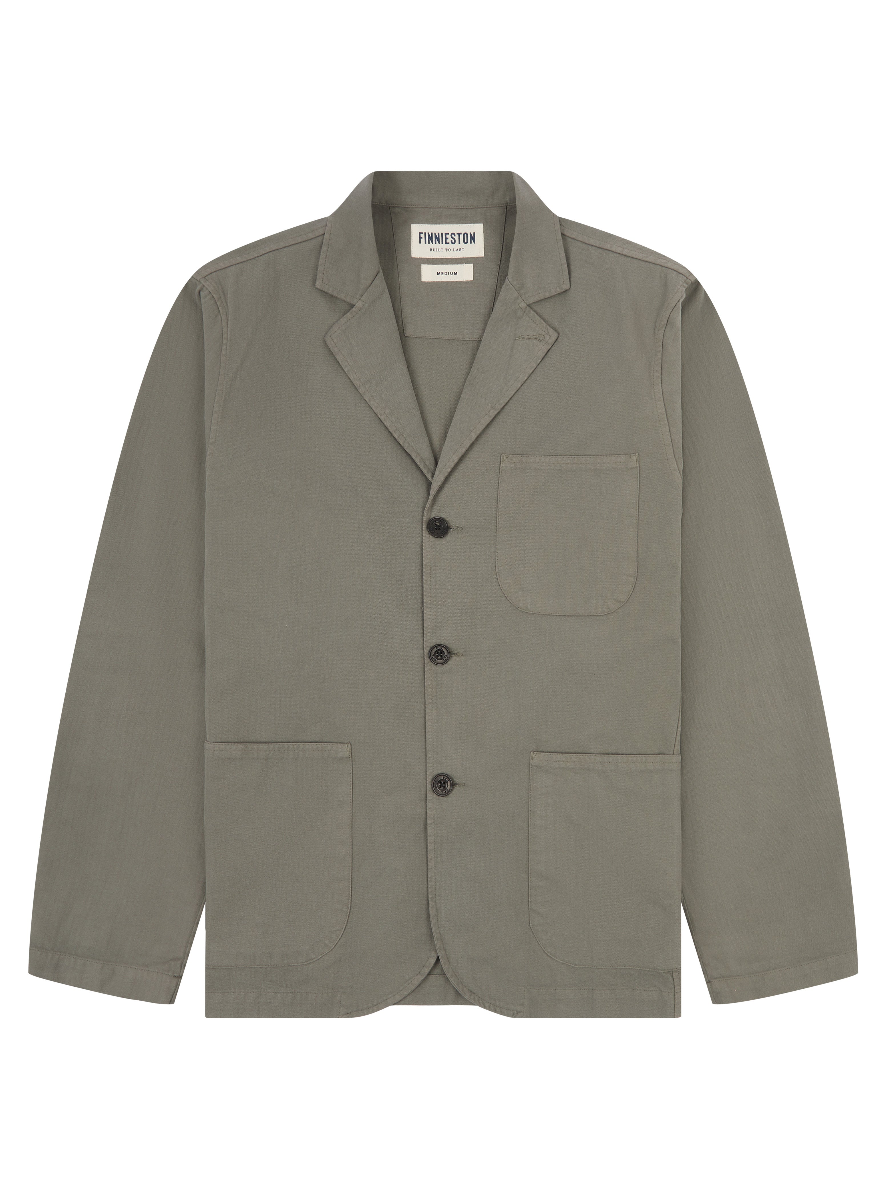 MCCOY JACKET ULTIMATE GREY FRONT