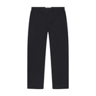 Navy pants on a white background
