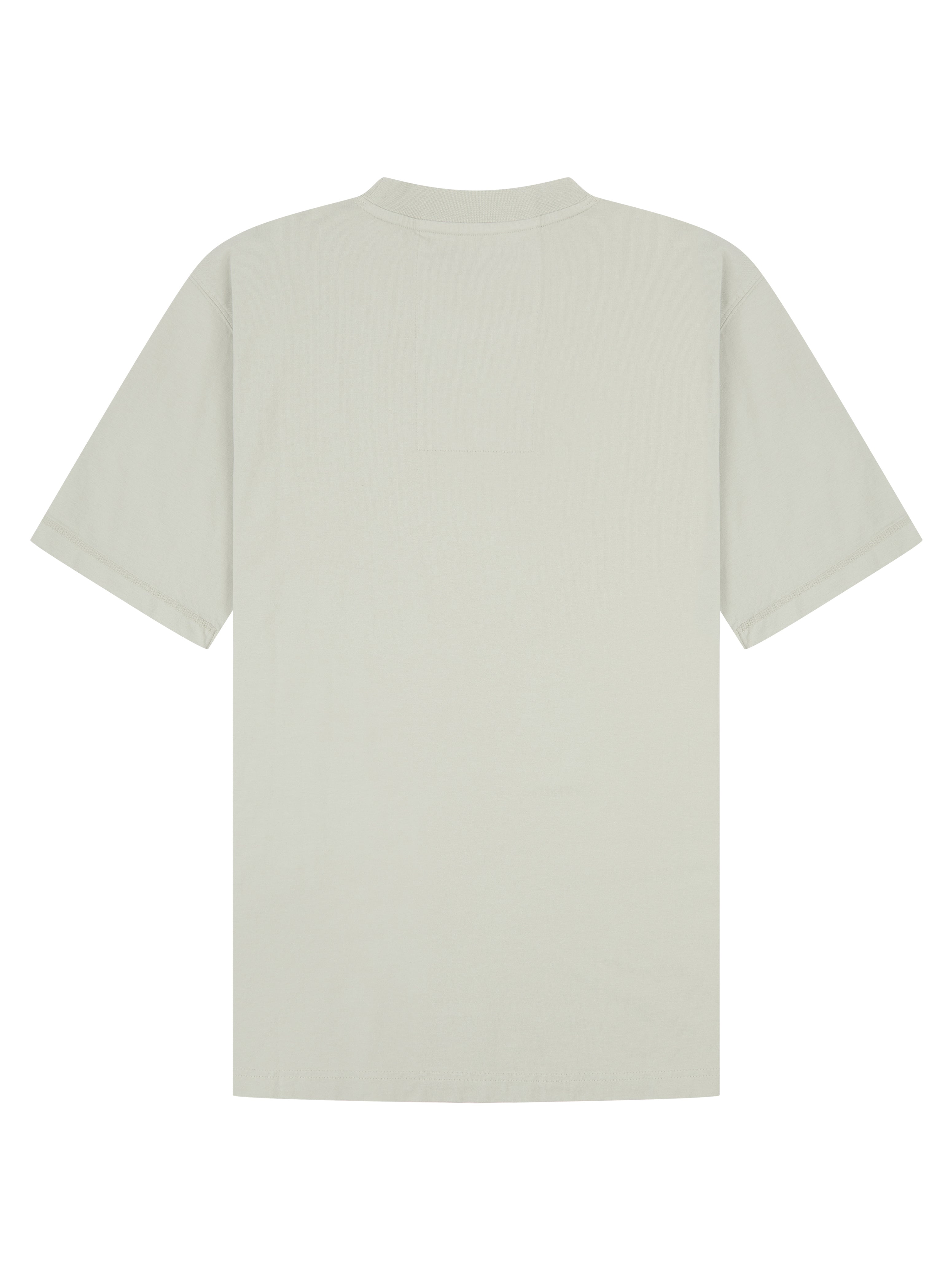 Grey t-shirt on a white background