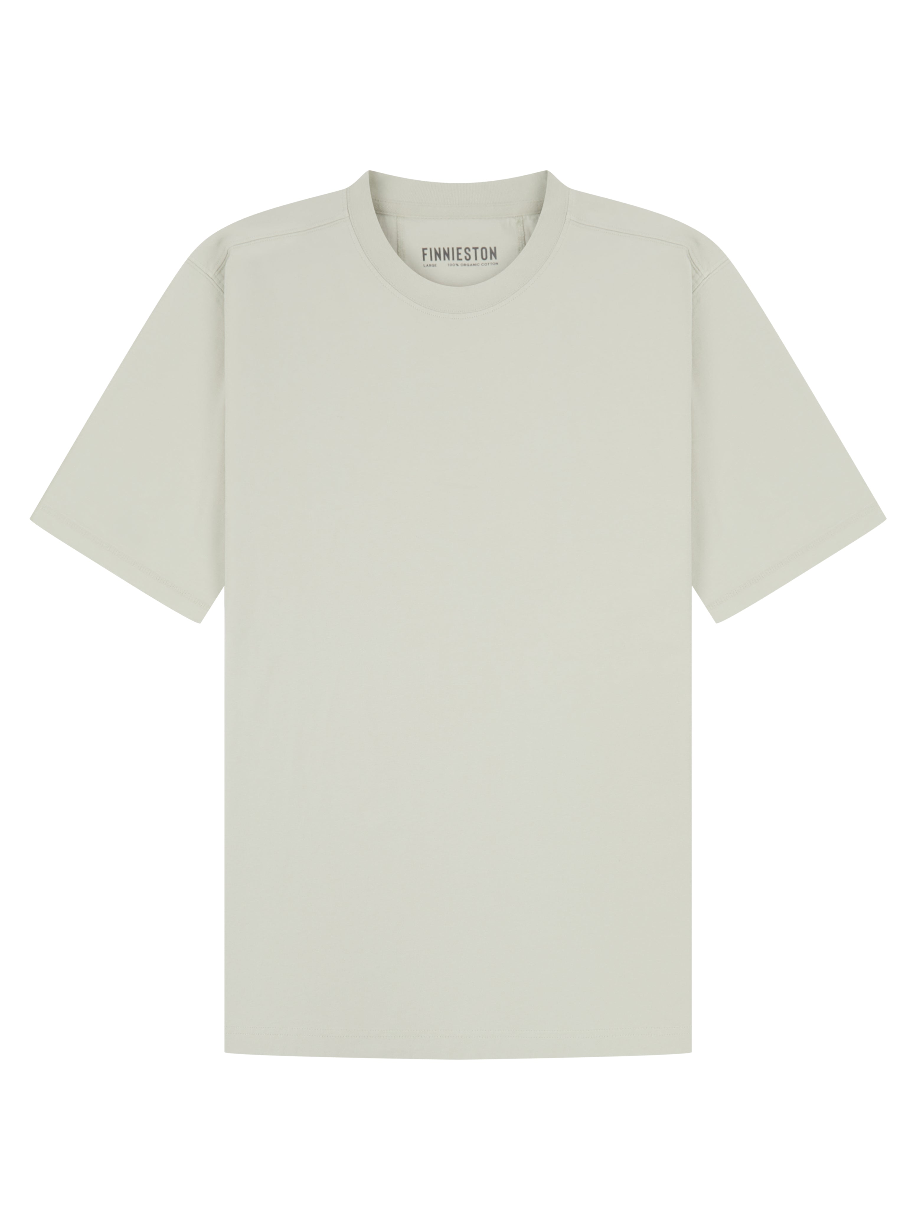 Light gray t-shirt on a white background