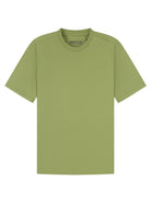 Green t-shirt on a white background