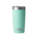 Mint green YETI tumbler on a white background