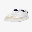 ZESPA MAX APLA NAPPA TRAINERS WHITE/DARK NAVY