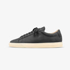 Black Zespa sneaker with beige sole on a white background