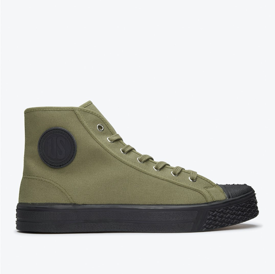 US RUBBER CO HIGH TOP SNEAKER GREEN