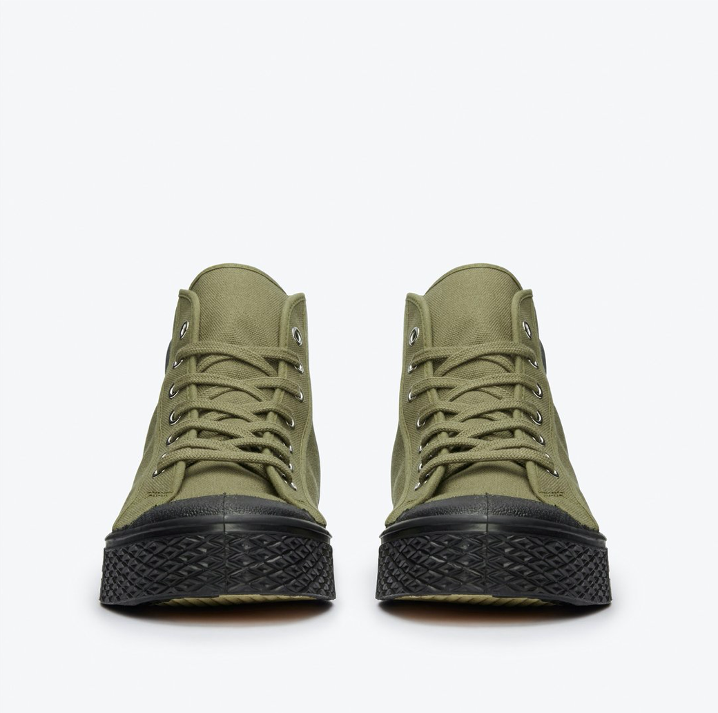 US RUBBER CO HIGH TOP SNEAKER GREEN