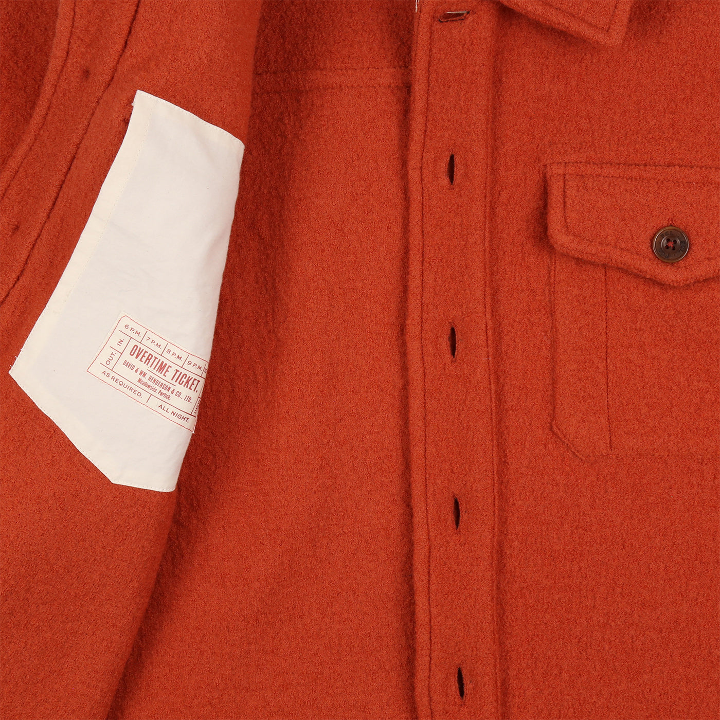 WATKINS WOOL OVERSHIRT