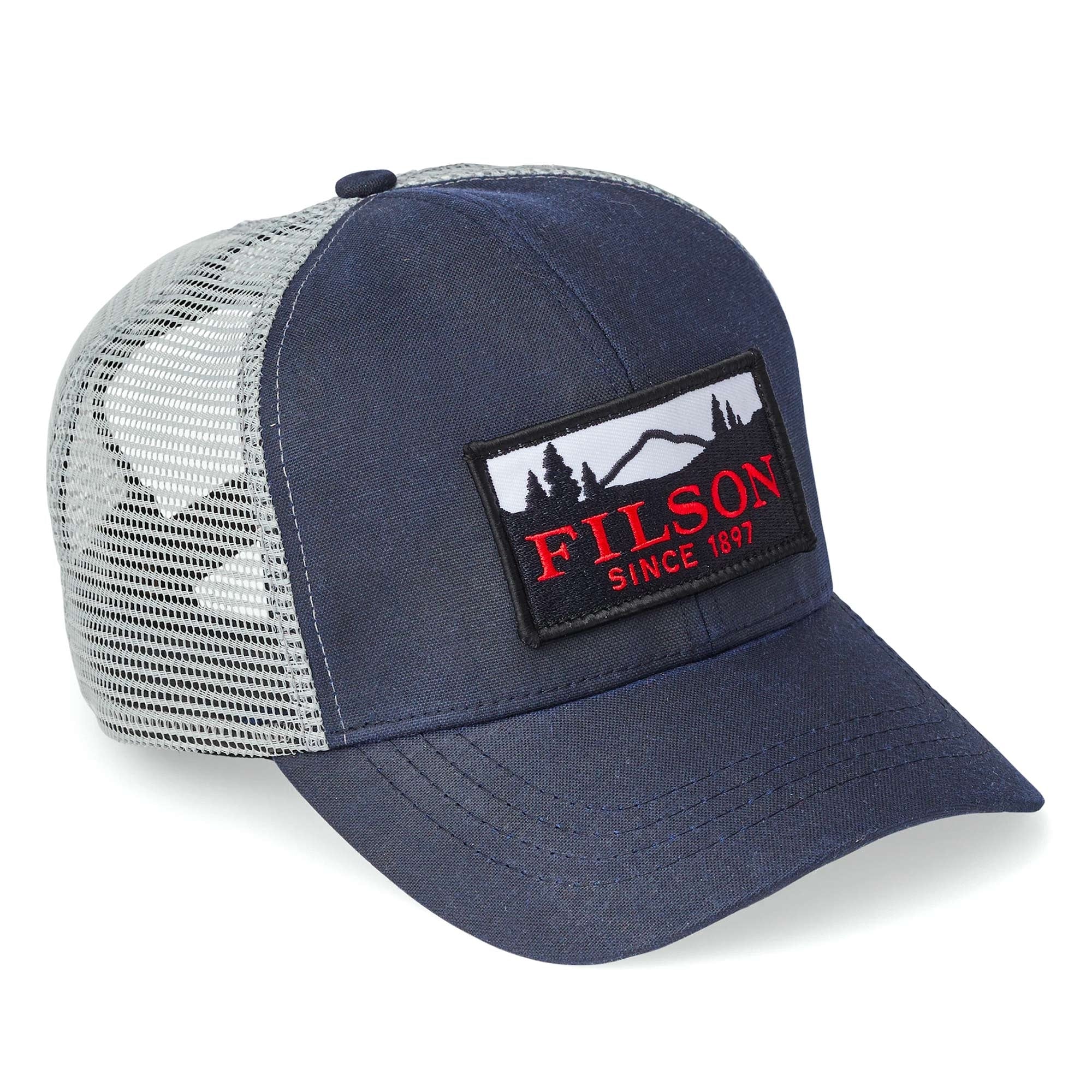 FILSON MESH LOGGER CAP NAVY